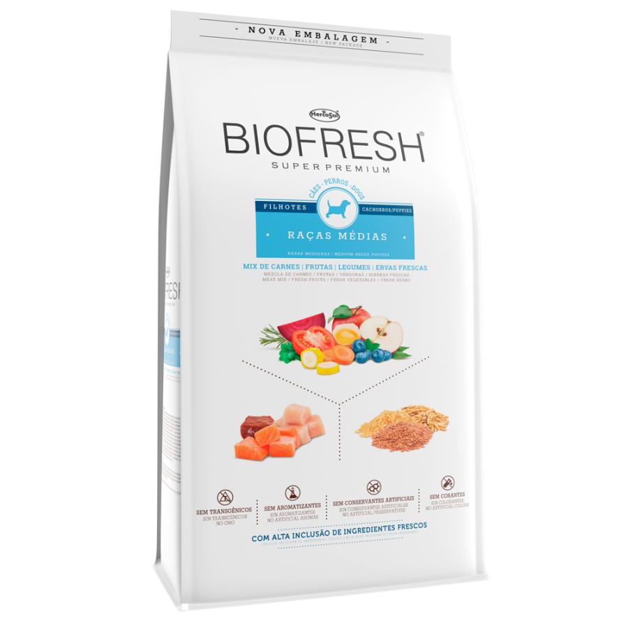 Biofresh Cachorros Raza Mediana Alimento Perro 3Kg