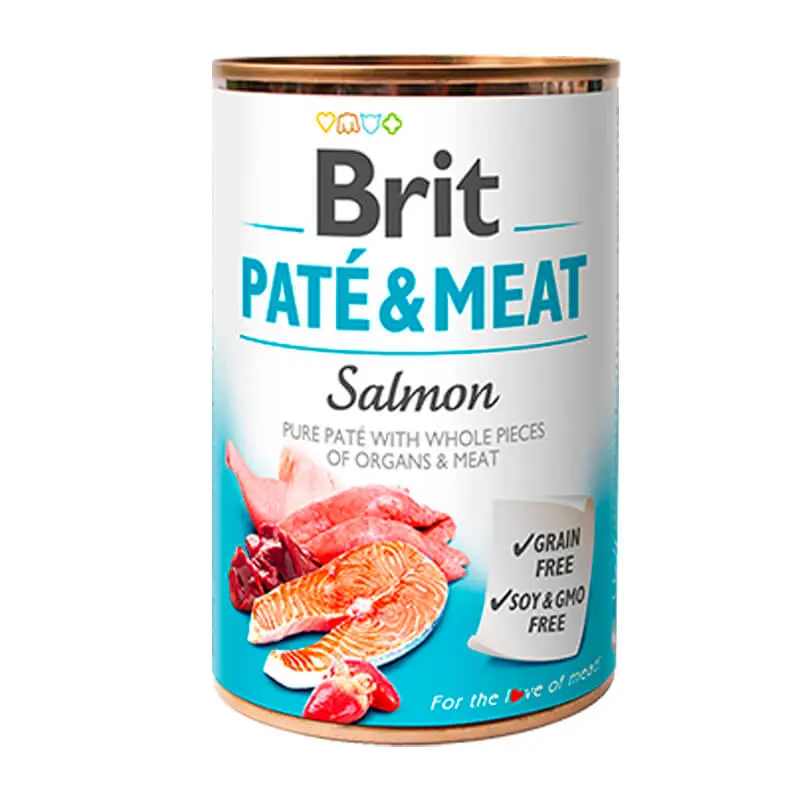Brit Pate And Meat Salmon 400Gr