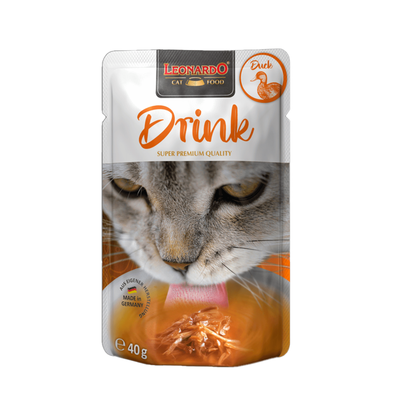 Leonardo Drink Pato Gato 40g