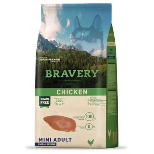 Bravery Mini Adulto Chicken Perro 2Kg
