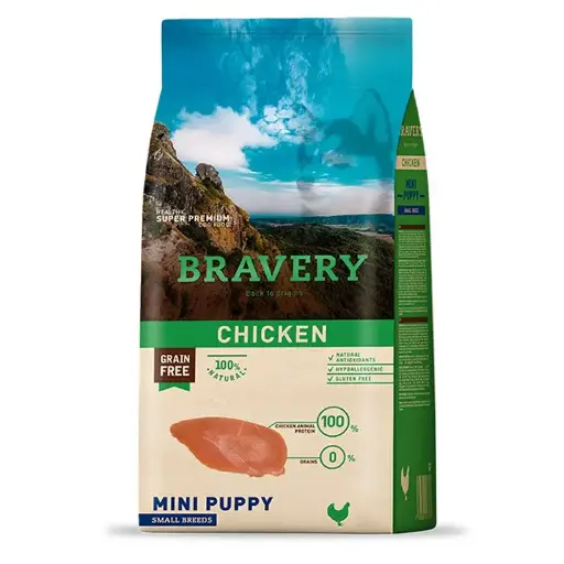 Bravery Mini Puppy Chicken 2Kg
