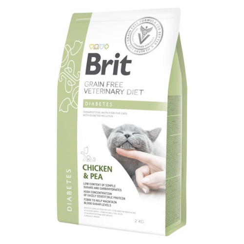 Brit Veterinary Diet Diabetes Cat 2Kg
