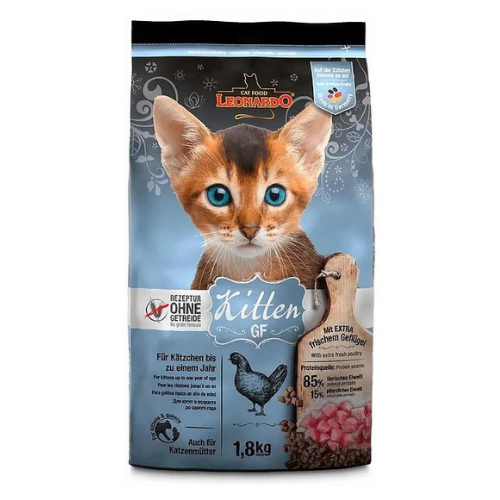 Leonardo Kitten GF Chicken Gato 1,8Kg
